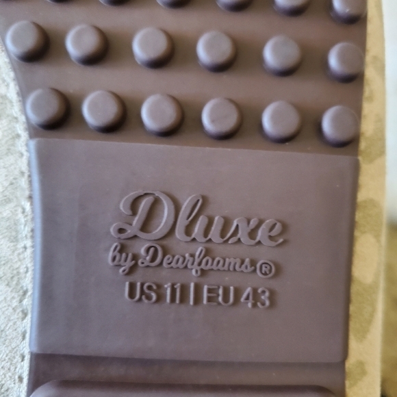 Women's dluxe by dearfoams Fernie Genuine Suede & Shearling Moccasin Slippers 11 - Picture 7 of 10